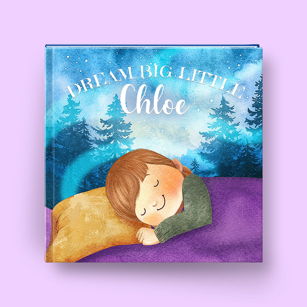 Dream Big Personalised Baby Book – Custom Name Story with
