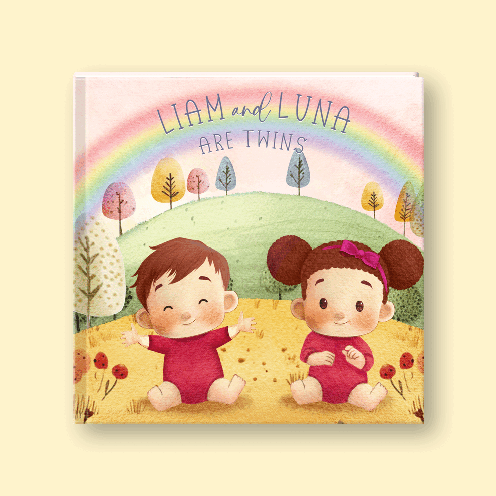 Are Twins Personalized Story Book Custom Name Gift My Story Tale are-twins-personalized-story-book-custom-name-gift-my-story-tale
