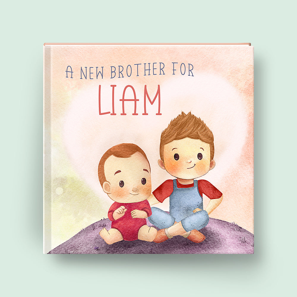 A new brother story book cover