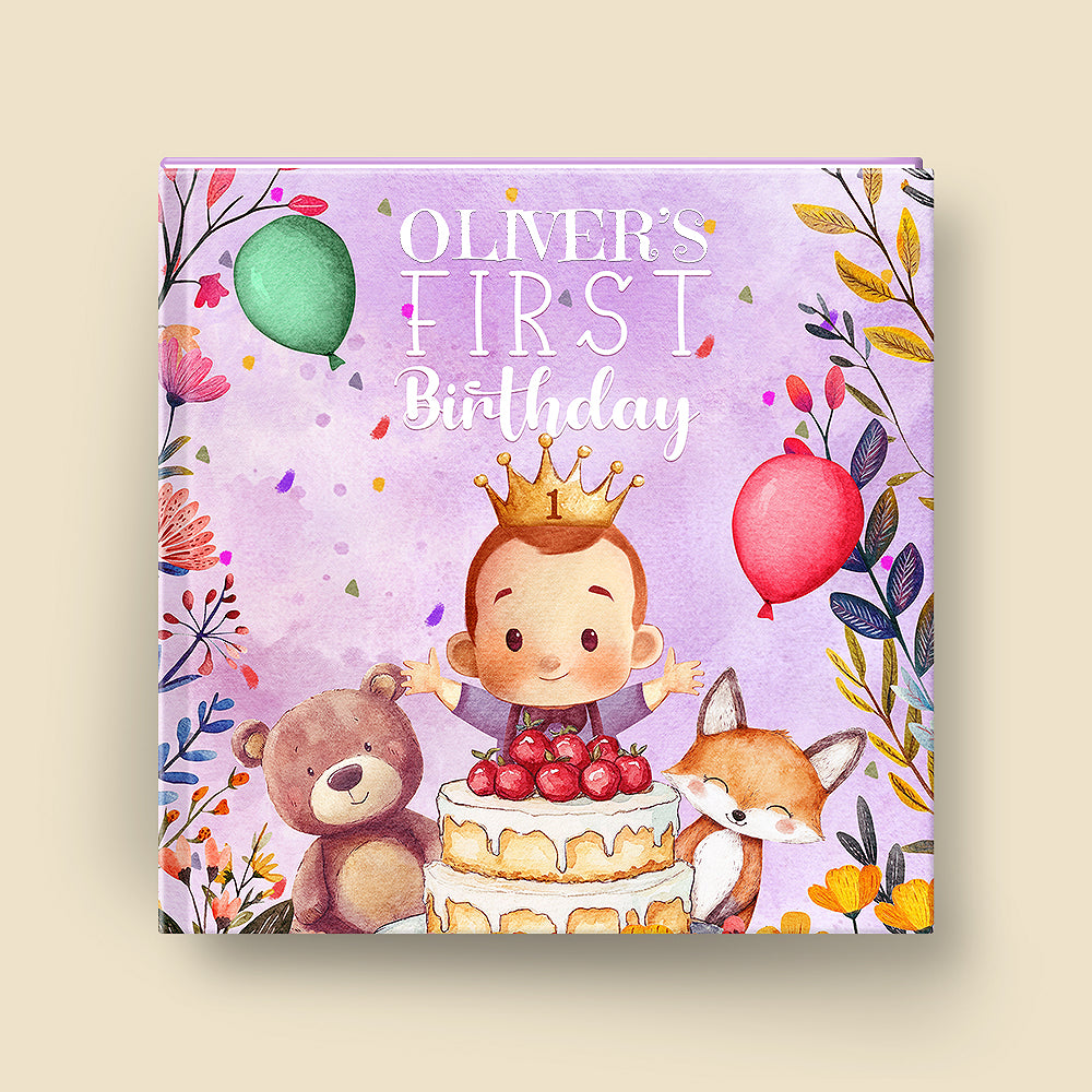 First Birthday Personalized Story Book