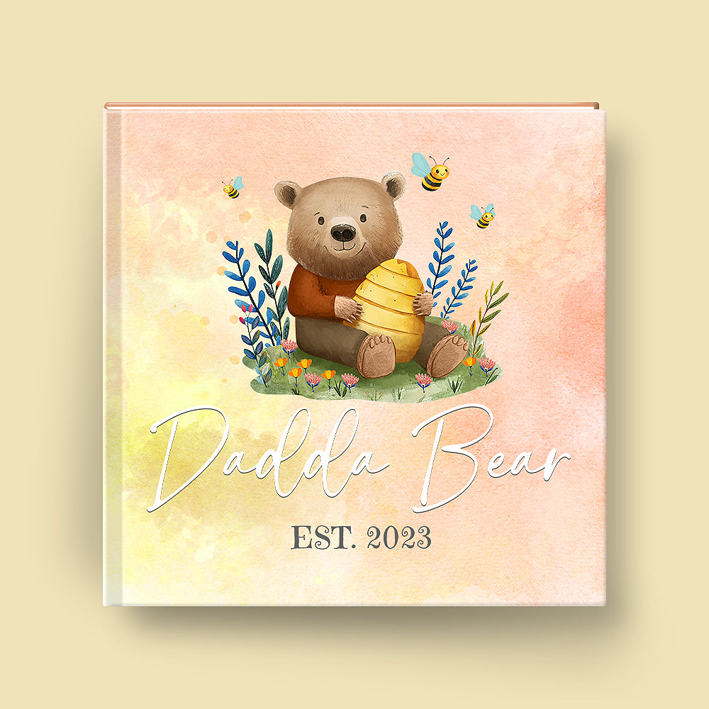 Dadda Bear Est YEAR Personalised Story Book