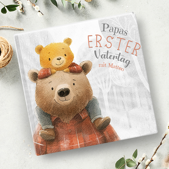 Bear First Fathers Day Book Cover