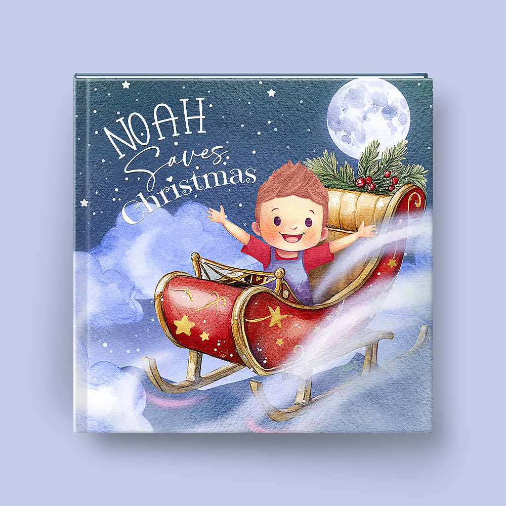 Saves Christmas Personalised Book