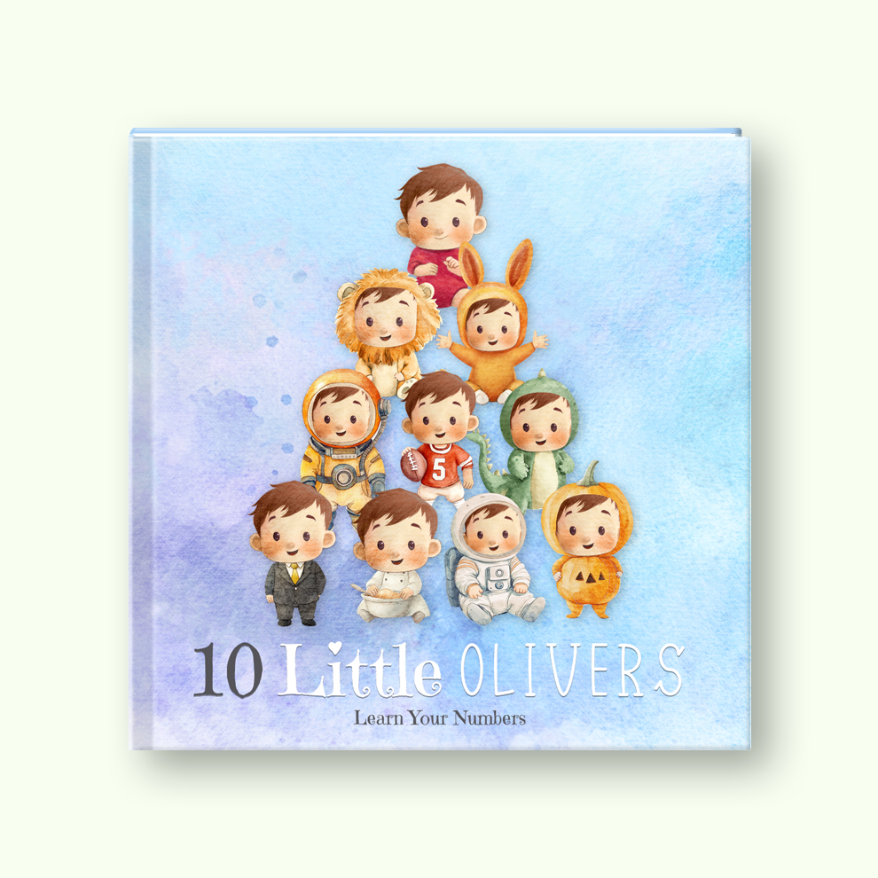 Baby Counting Personalized Story Book